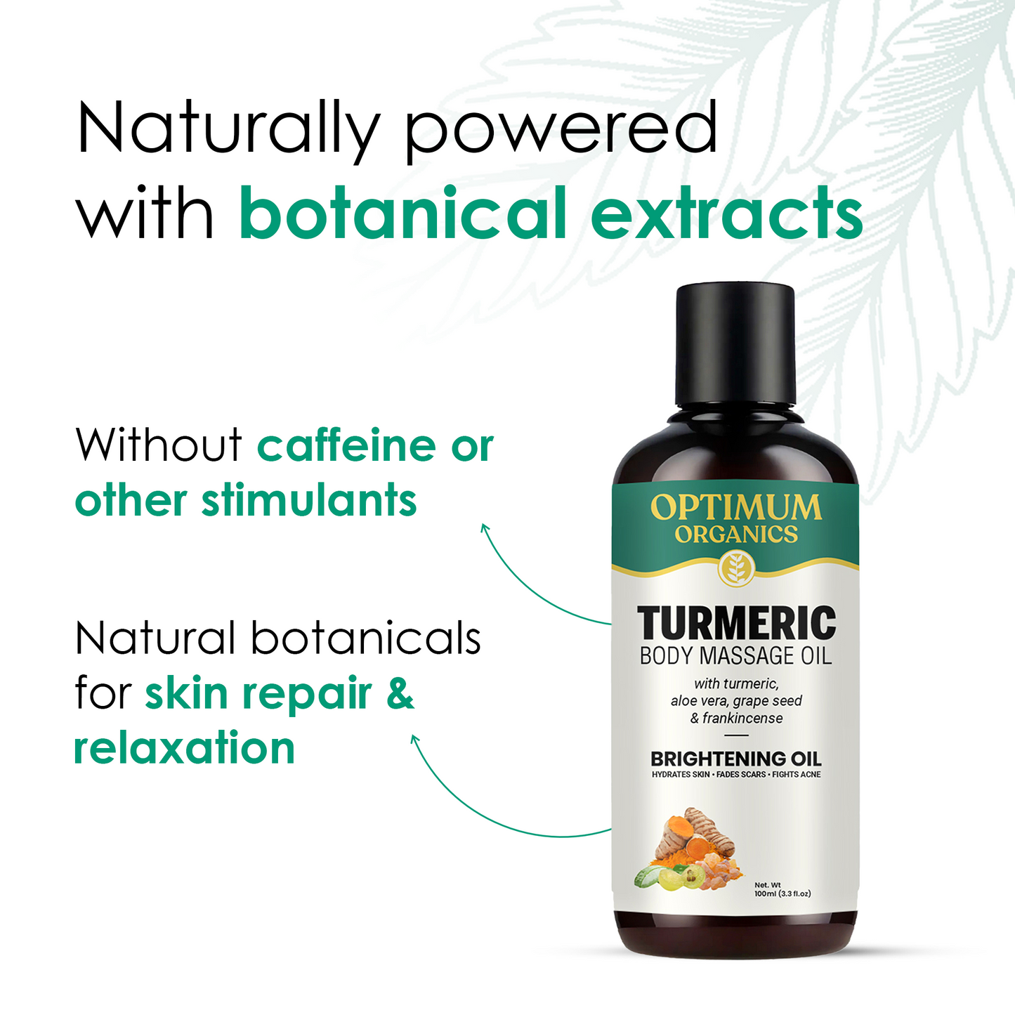 Tumeric Body Massage Oil