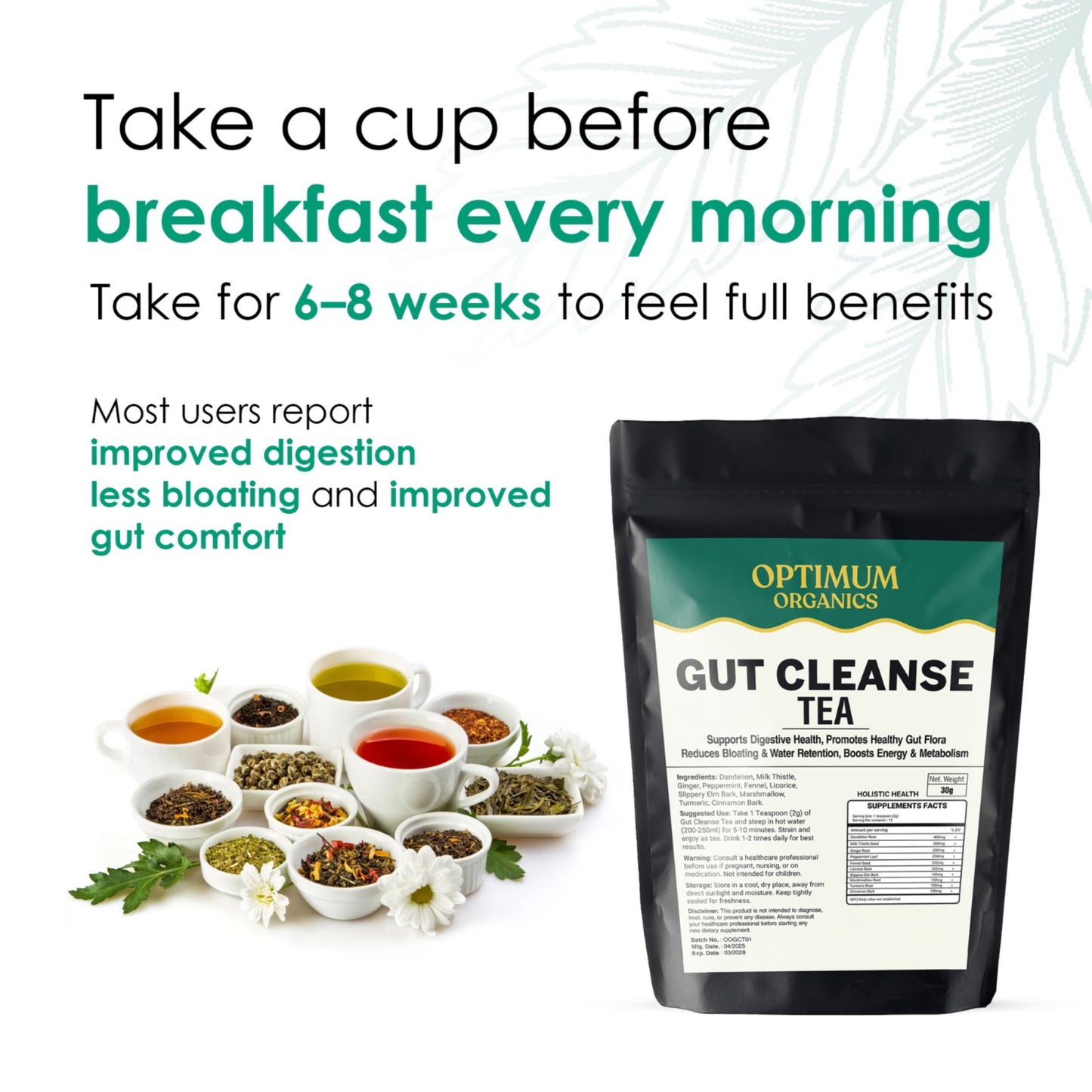 Gut Cleanse Tea | 30GM