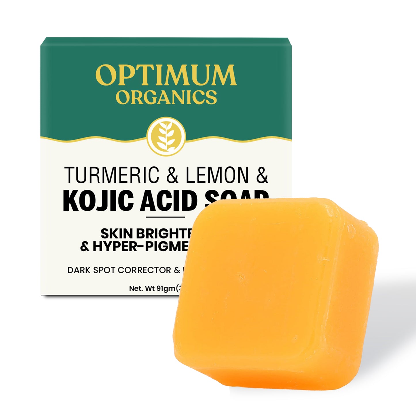 Kojic Acid Soap with Tumeric & Lemon