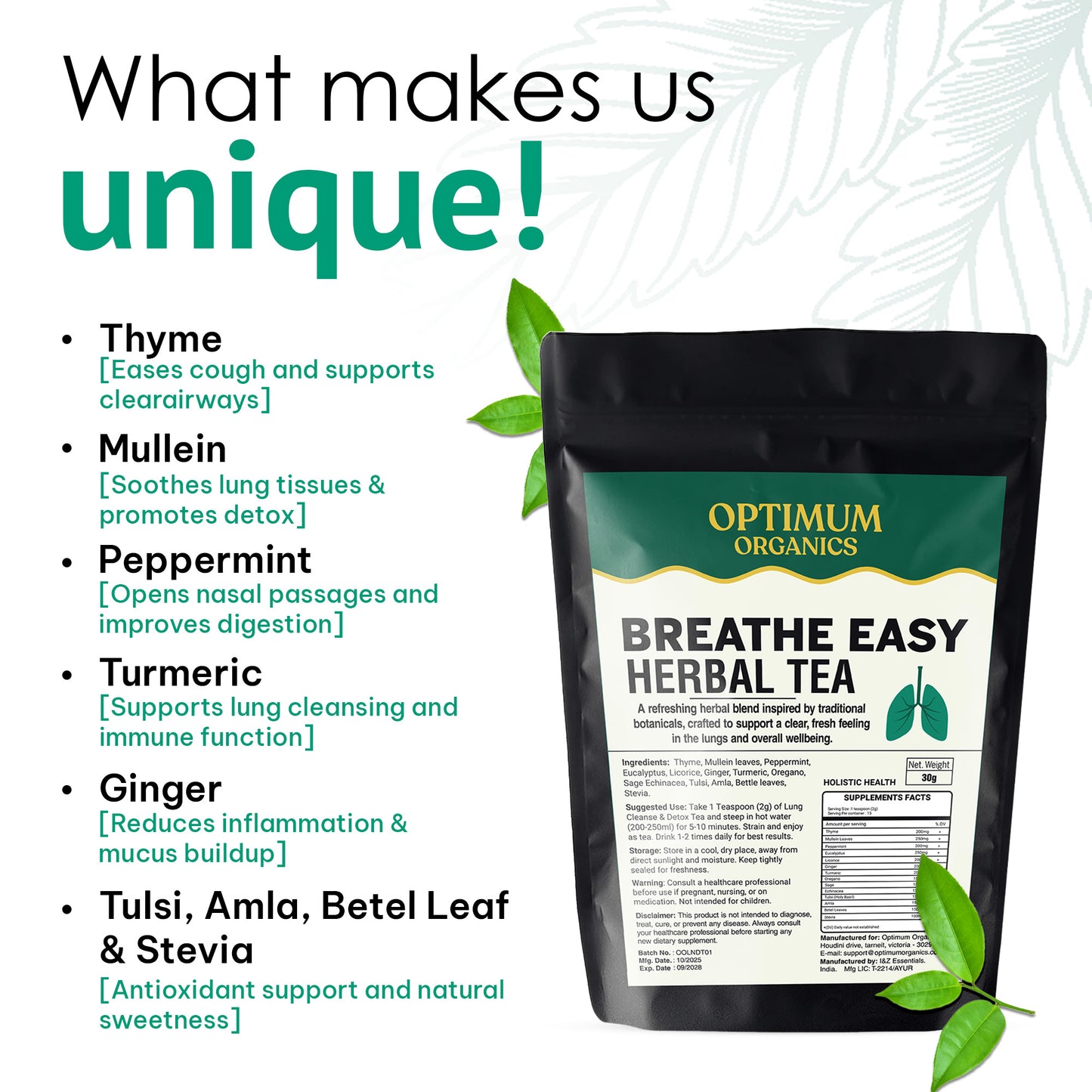 Lung Detox Tea (30 days)