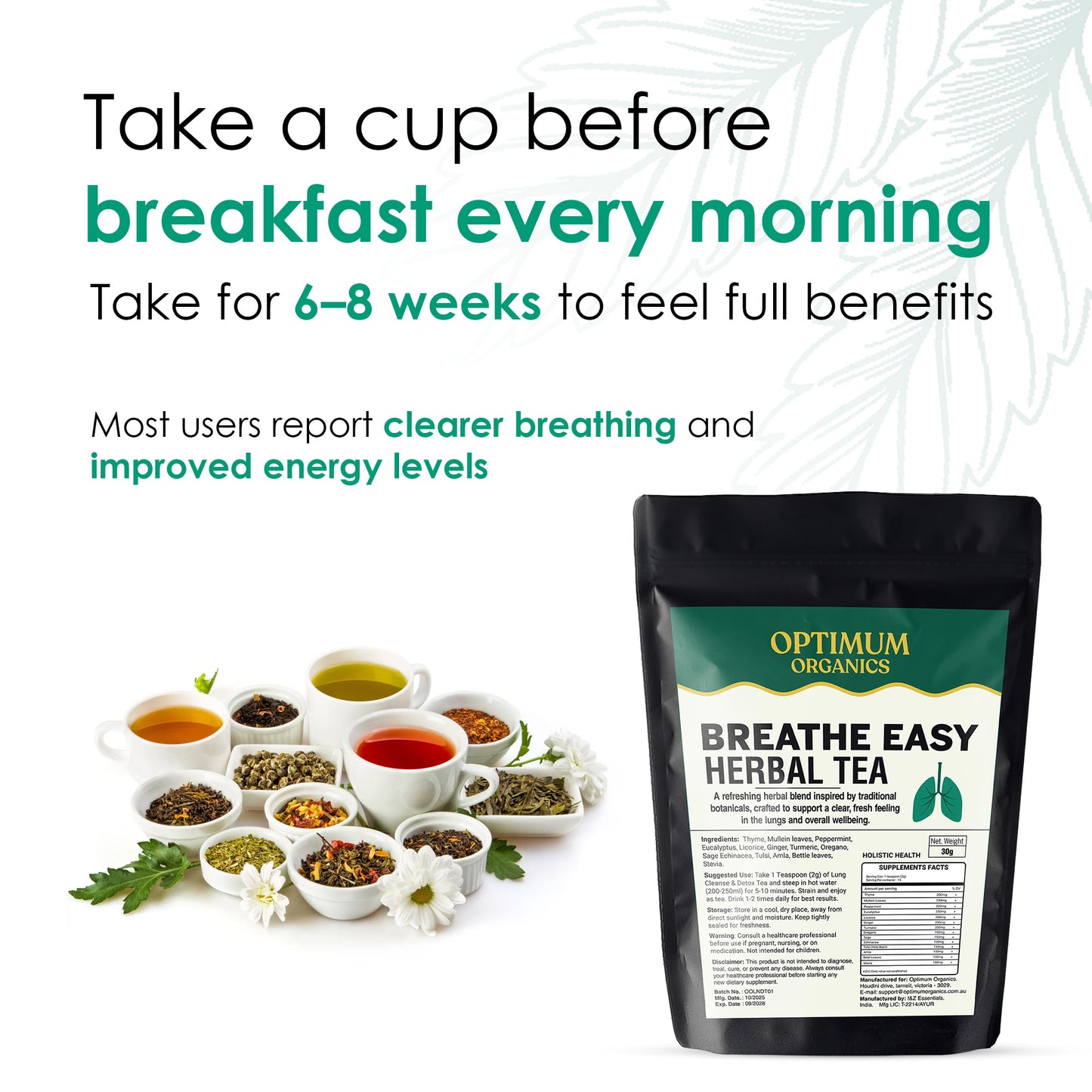 Lung Detox Tea (30 days)