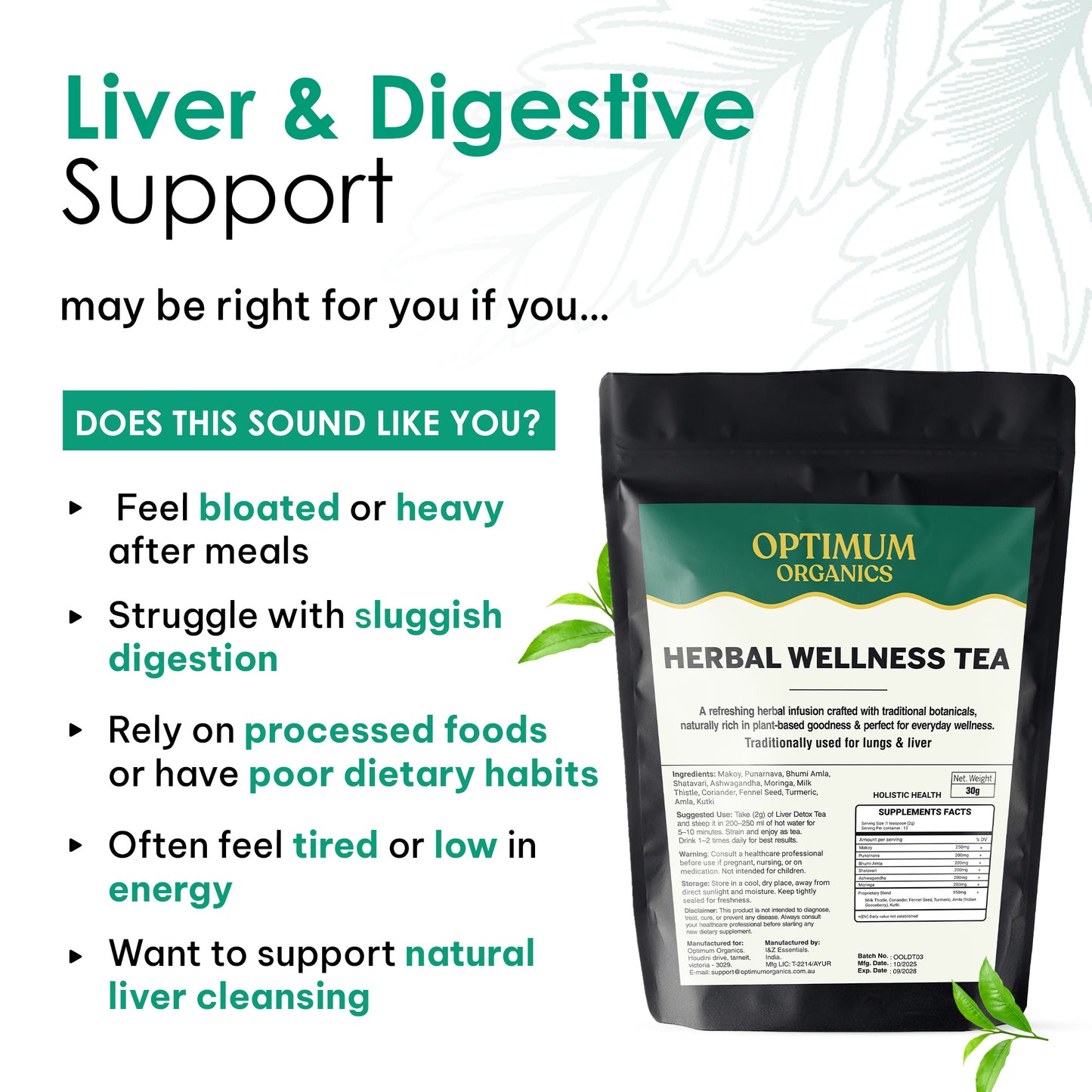 Liver Detox Tea | 30Days