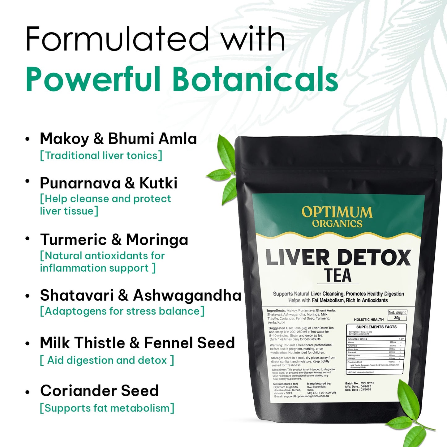 Liver Detox Tea | 30Days