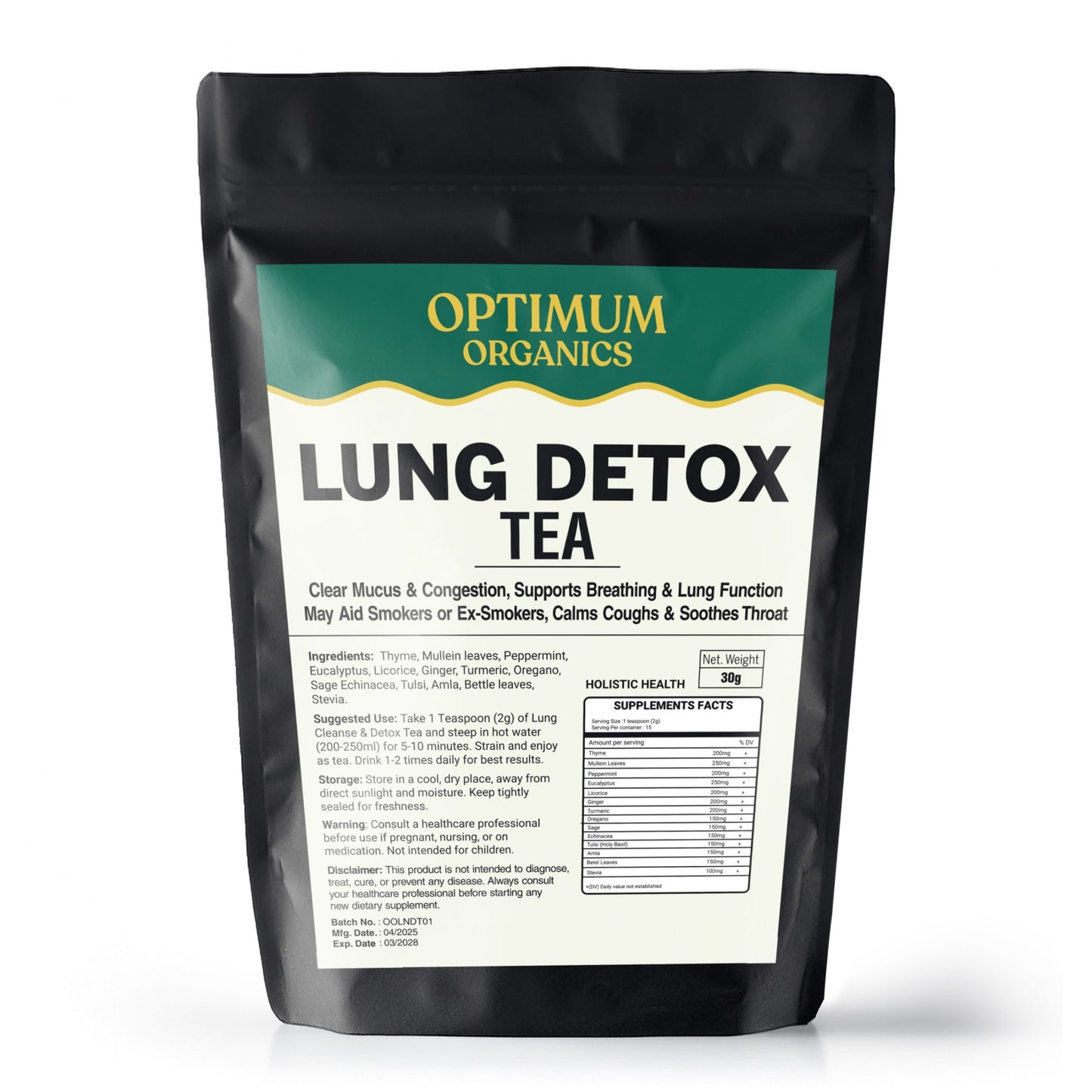 Lung Detox Tea (30 days)