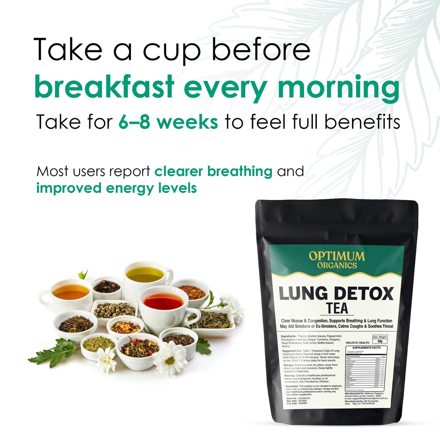 Lung Detox Tea (30 days)