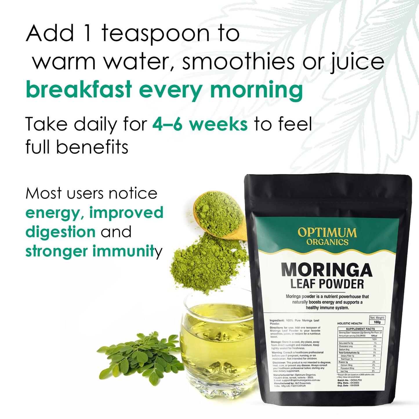 Moringa Powder | 100 Gm