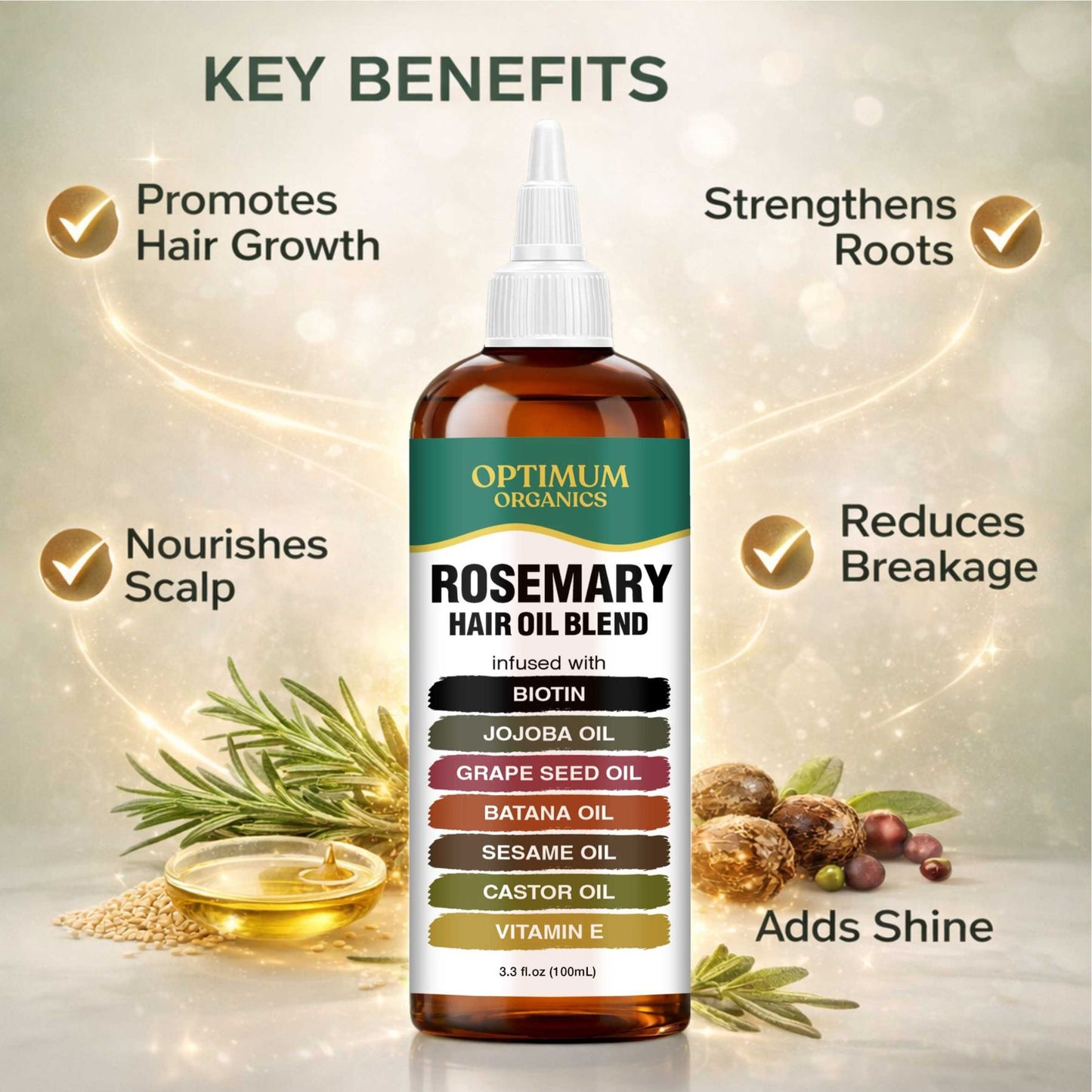 Rosemary Hair Oil Blend